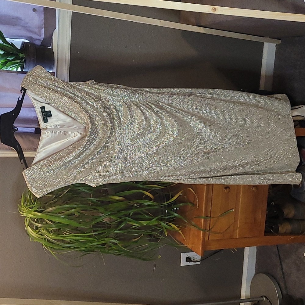 Silver Ralph Lauren Dress